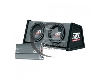 Set Subwoofer MTX si Amplificator MTX Road Thunder RTP4000